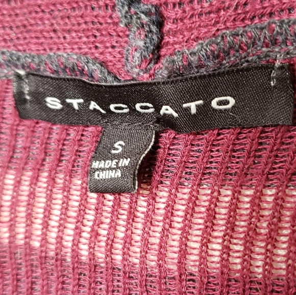 Staccato Open Front Cardigan, Small - Picture 3 of 4